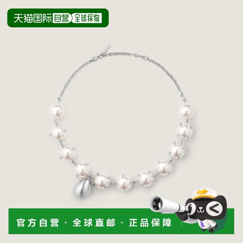 自营欧洲直邮Givenchy纪梵希 Spiky Pearl女士黄铜树脂珍珠项链