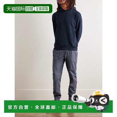 香港直邮Lululemon 男士 Steady State 棉混纺针织连帽衫 LM3FAES