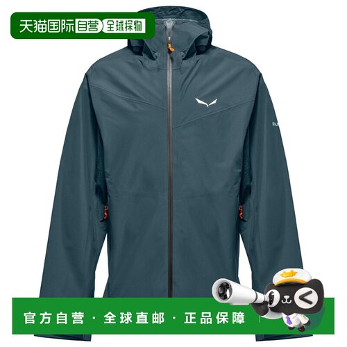 欧洲直邮SALEWA 男士户外冲锋衣 0022671PONDBLUE【付后1h可退】