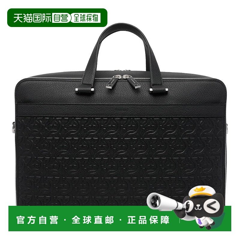 欧洲直邮ferragamo 男士 单肩包手提包
