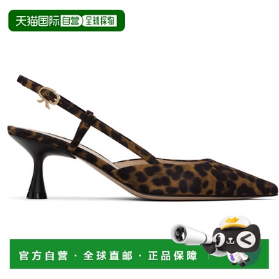 1h可退 香港直邮Gianvito Rossi 吉安维托 罗西 女士 棕色 Ascent