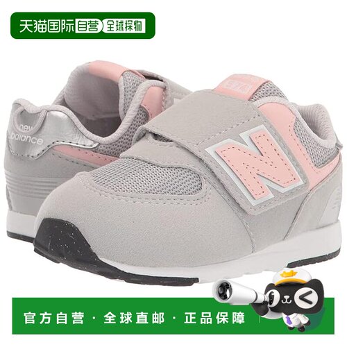 香港直邮New Balance  女童 574 New-B Hook-and-Loop 运动休闲鞋
