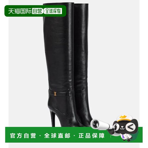 1h可退 香港直邮Saint Laurent 圣罗兰 女士 Diane 105 皮质及膝