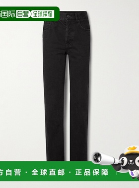 1h可退 香港直邮Saint Laurent 圣罗兰 女士 Nico 阔腿牛仔服装 7