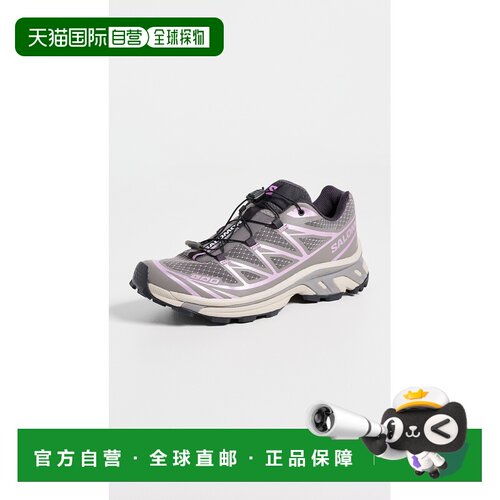 香港直邮salomon 萨洛蒙 女士 XT-6 Streets 钢色运动鞋