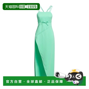 Attico 舒适时尚 女士 green绿色 中长连衣裙 香港直邮The