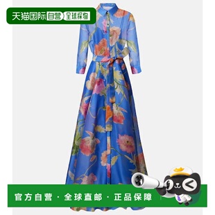 香港直邮CAROLINA HERRERA 女士 花朵真丝欧根纱睡裙