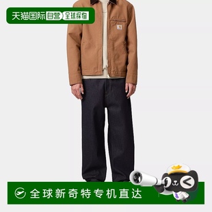牛仔裤 欧洲直邮Carhartt 水洗蓝棉休闲裤 Wip 子 男士