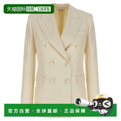 1h可退 香港直邮BRIONI 女士西服 RGW40PPCA149200 SS2025 米白色