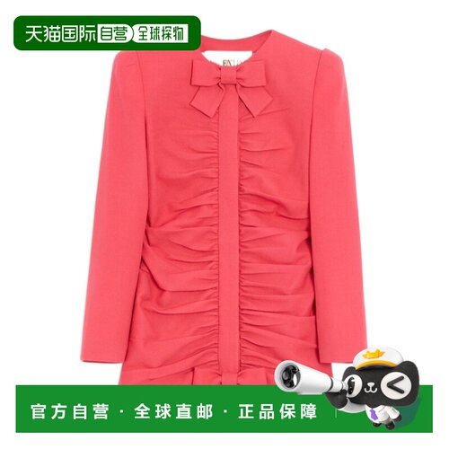 1h可退 香港直邮VALENTINO 女士西服 BCE5R5A6FFE7 SS2026 橙色