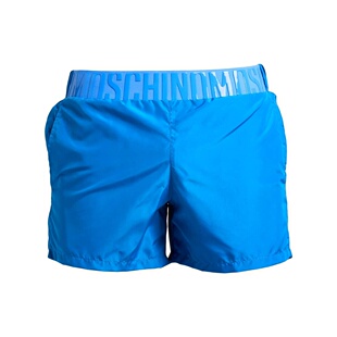 男士 莫斯奇诺 香港直邮Moschino blue蓝色 舒适时尚 泳裤 1h可退