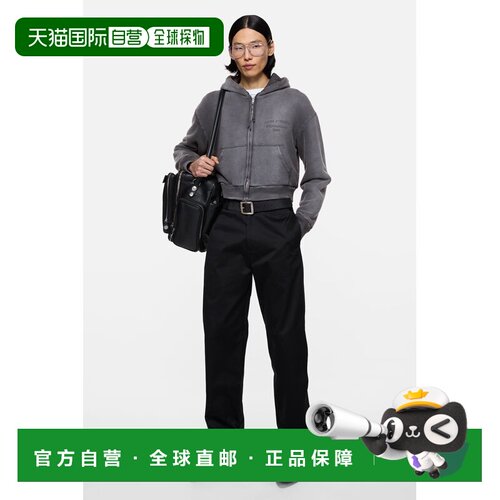 欧洲直邮ACNE STUDIOS(艾克妮) Sweat à capuche zippe effet sp