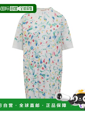 1h可退 香港直邮Marni 玛尼 女士 短袖连衣裙 ABJE1203PXUSS010