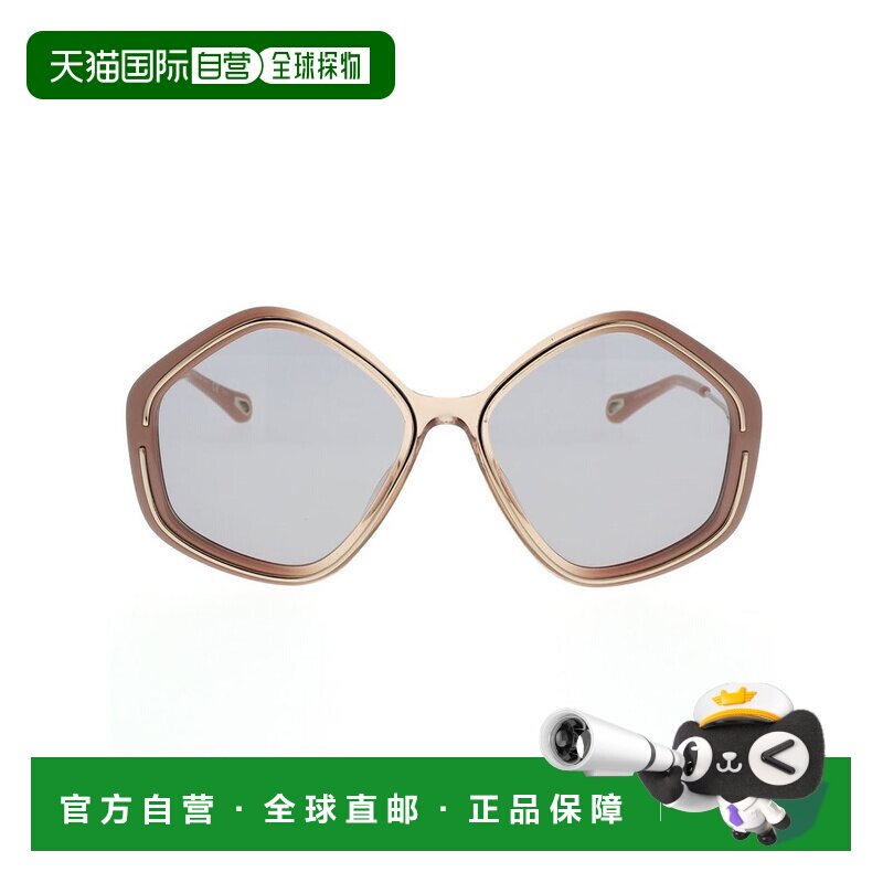 1h可退 香港直邮Chloe 蔻依 女士 Kheene 大镜框太阳眼镜 CH0061S