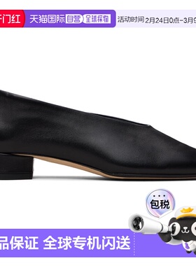 香港直邮aeyde 女士 黑色 Delia Low-Heeled Ballet 低跟鞋 A11PU