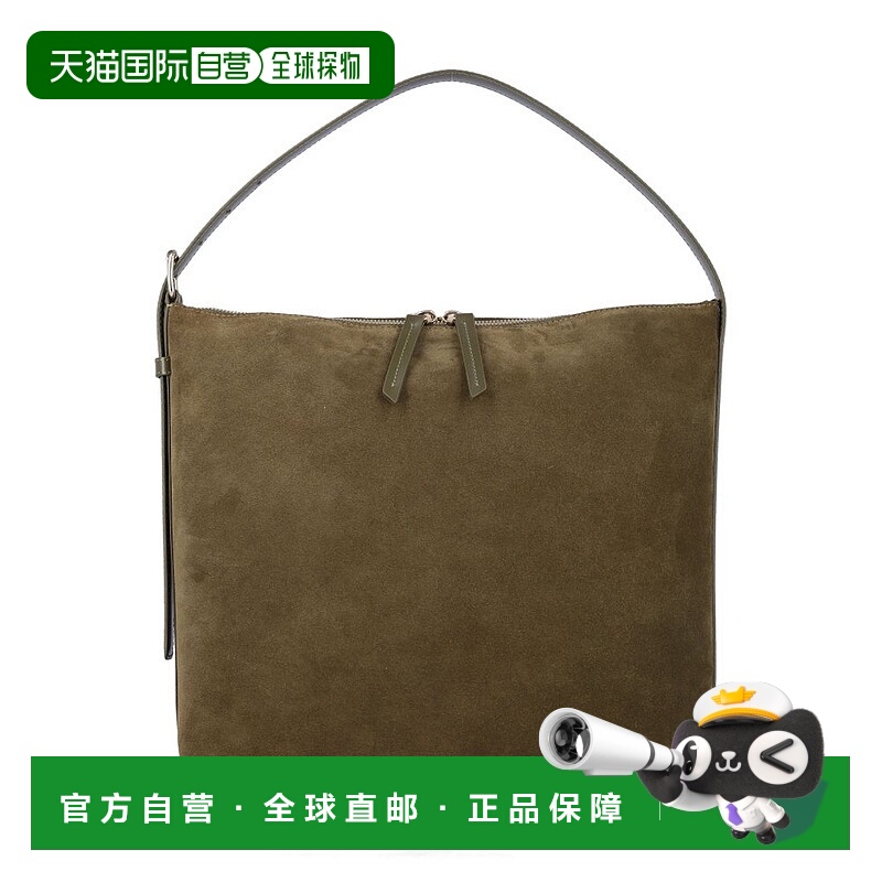 香港直邮A.P.C. 女士 拉鍊手提袋 F61902PXCAL brown棕色 舒适时