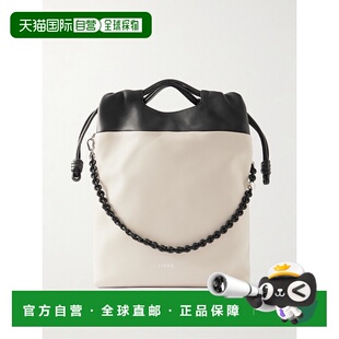 香港直邮LOEWE 罗意威 女士 Flamenco two-tone 皮革手提包 A411F