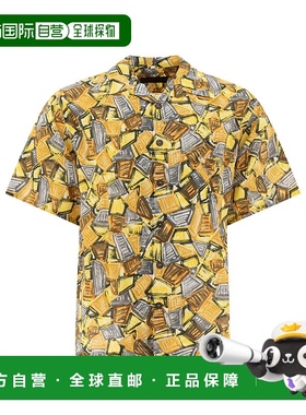 1h可退 香港直邮Prada 普拉达 男士 衬衫 UCS41416YBF001短袖