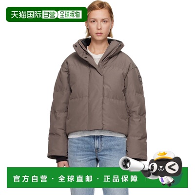 1h可退 香港直邮Canada Goose 加拿大鹅 女士 灰褐色 Grandview C