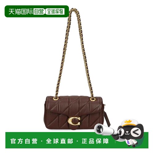 1h可退 香港直邮COACH 女士斜挎包 CP149B4MAPLE AW2025 棕色 Bro