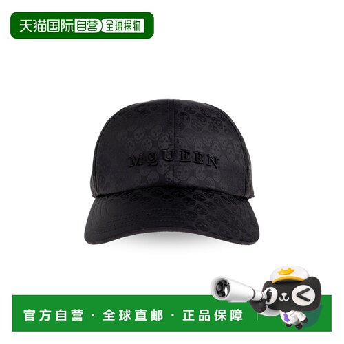 1h可退 香港直邮ALEXANDER MCQUEEN 男士帽子 8386324419Q1000 SS
