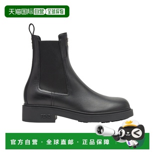 Women女靴切尔西靴 圆头机车靴 香港直邮FENDI 24FW