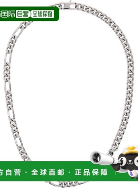 香港直邮Lanvin 朗雯 男士 Long Chain Cubic 项链 AMCJFNK3LTCBH