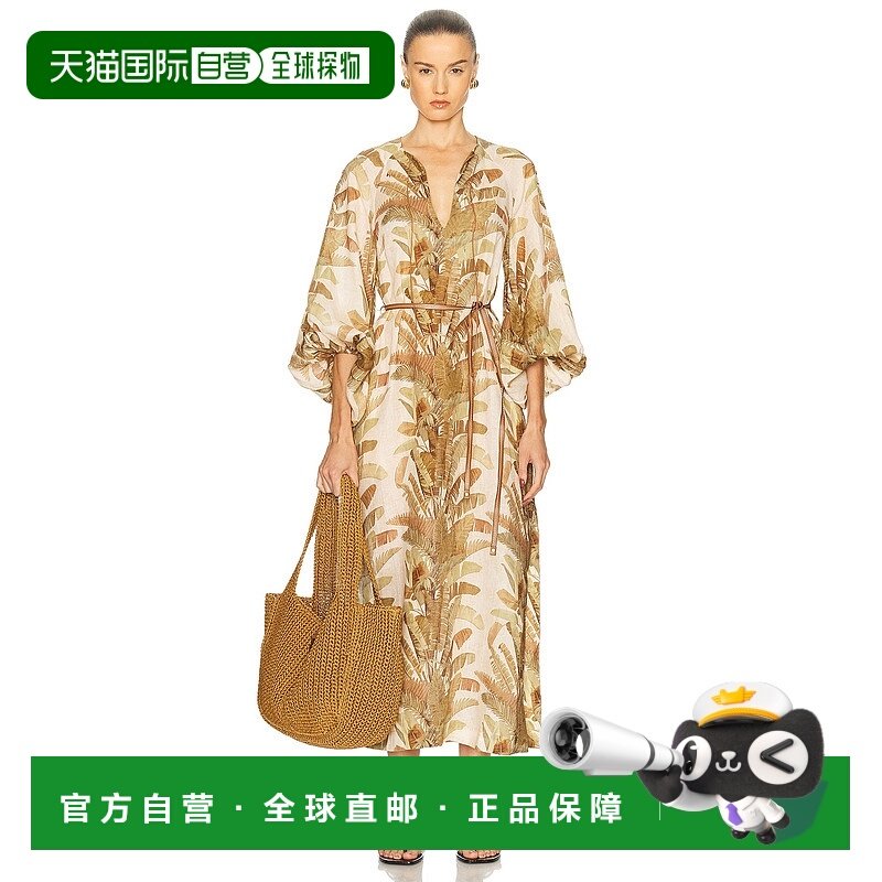 1h可退 香港直邮ZIMMERMANN 女士 Ascension 中长连衣裙 3709DSS2,女装/女士精品,连衣裙,淘宝优惠券,粉丝福利购,淘宝优惠卷
