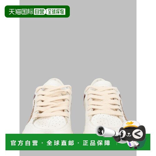 香港直邮GOLDENGOOSE/Ball bianca oro女童运动鞋 【付后1h可退】