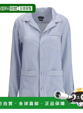 1h可退 香港直邮Tom Ford 条纹睡衣衬衫 CA3335FAX1712UWE