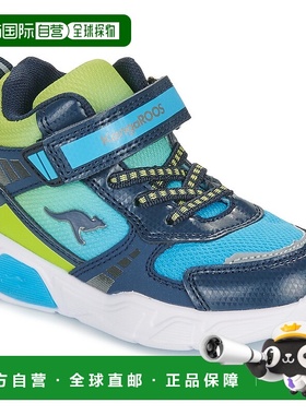 欧洲直邮Kangaroos  K-SLB Clave Mid EV 男童鞋高帮板鞋 00048-4