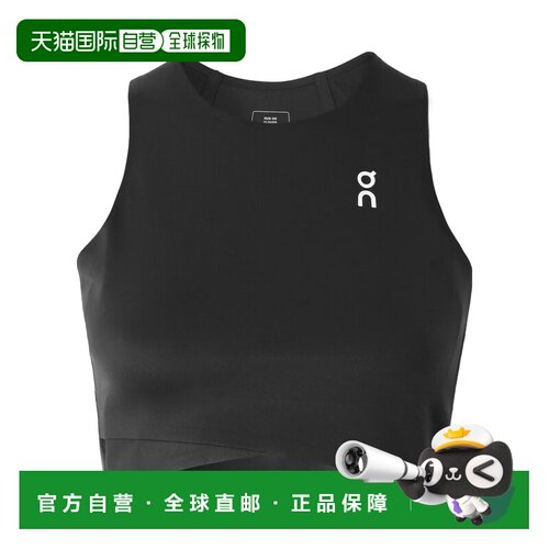 香港直邮ON RUNNING 女士运动背心 1WF11270553 SS2025 黑色 运动