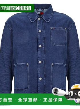 欧洲直邮Tommy Jeans  男衣服 秋冬2025 牛仔外套 CHORE JACKET C