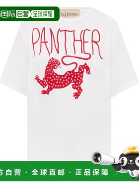 1h可退 香港直邮valentino 华伦天奴 女士 T恤 8B3MG25WA55AS0AVO