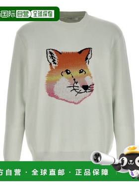 1h可退 香港直邮MAISON KITSUNE 男士 徽标圆领卫衣 KM00517KT107