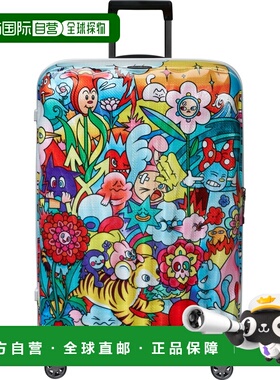 自营欧洲直邮Samsonite C-Lite x Vexx艺术涂鸦款行李箱男女通用