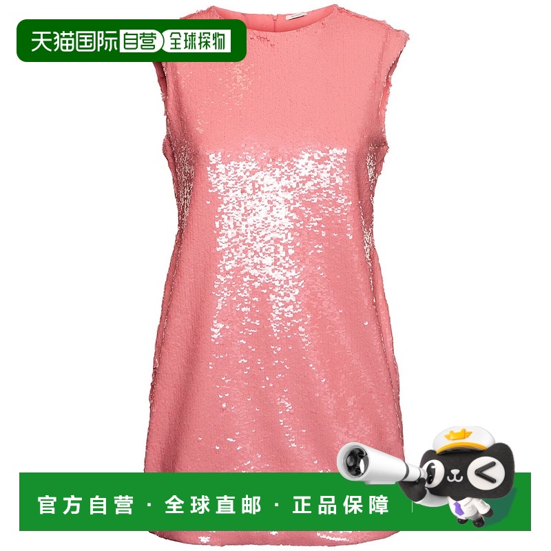 1h可退 香港直邮J.W. Anderson 女士 亮片迷你连衣裙 pink粉色 舒