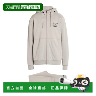 运动运动装 Outfit grey灰色 舒适时尚 香港直邮Ea7 运动套装 男士