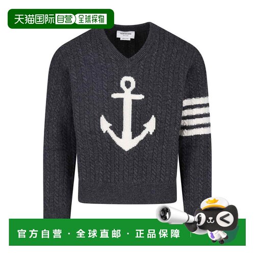 欧洲直邮THOM BROWNE 男士针织衫 MKA593AY100502【付后1h可退】