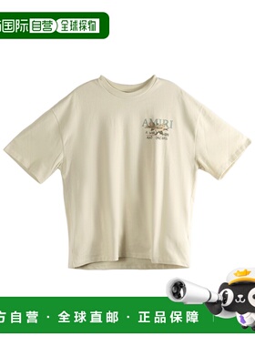 1h可退 香港直邮Amiri 圆领T恤 AMTOJR1095