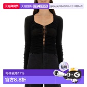 香港直邮Self Portrait 女士 1h可退 粘胶纤维针织上衣 PF25098TB