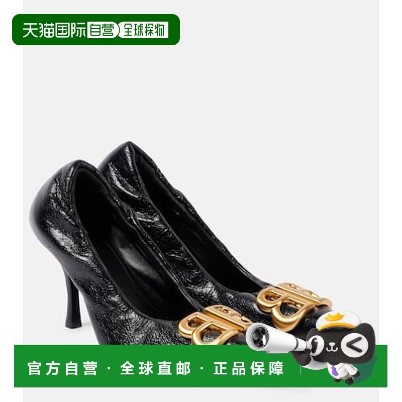 1h可退 香港直邮Balenciaga 巴黎世家 女士 Monaco 90 皮质浅口鞋,女鞋,浅口单鞋,淘宝优惠券,粉丝福利购,淘宝优惠卷