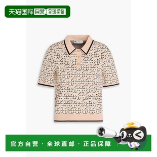 女士 托里 伯奇 1594 提花针织Polo衫 香港直邮Tory 1h可退 Burch