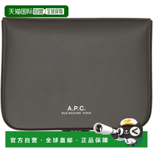 香港直邮A.P.C. 灰色 1h可退 男士 PXAWVH63176 Josh 零钱包