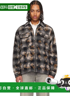 1h可退 香港直邮Palm Angels 棕榈天使 男士 灰色 & 棕色 Curved