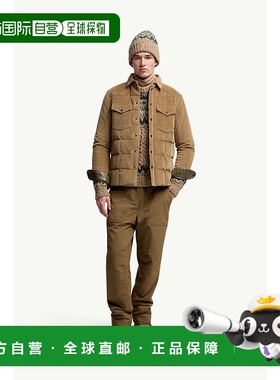 欧洲直邮MONCLER (2025) Gelt 罗纹衬衫夹羽绒服夹克衬衫夹克外套