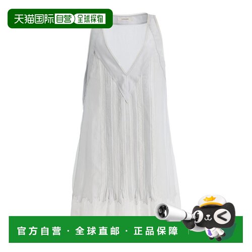 美国直邮Lemaire 女士 Sleep Tunique 真丝连衣裙吊带