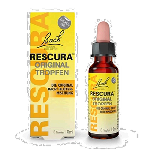 德国药房巴赫BACH花精滴剂10ml舒缓焦虑心慌不安减压镇静