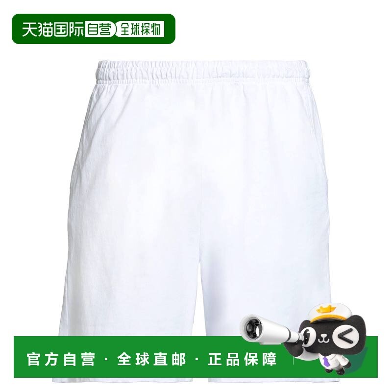1h可退 香港直邮SPORTY & RICH 男士 短裤 white白色 舒适时尚,男装,休闲裤,淘宝优惠券,粉丝福利购,淘宝优惠卷