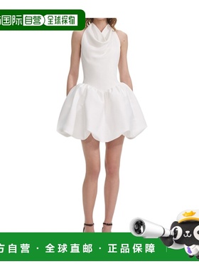 1h可退 香港直邮Self-Portrait 挂脖迷你连衣裙 PF25023S